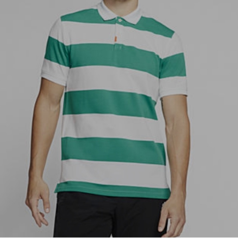 Nike striped polo